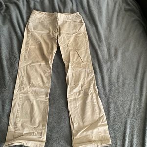 Khaki Work Pants Size 8